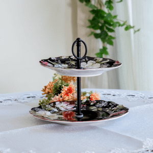 Black Metal Dessert Stand