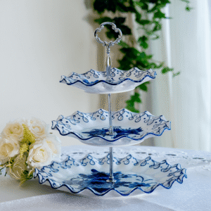 White Tiered Cake Stand
