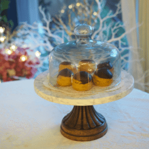 Marble Top Cake Stand