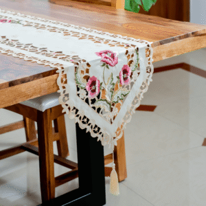 Floral Lace Table Runner