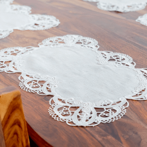 Ivory Lace Table Runner