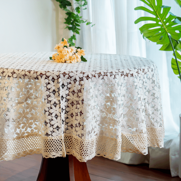 Lace Round Tablecloth