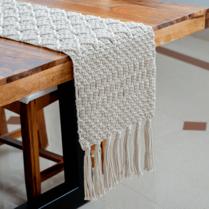 Macramé Table Runner