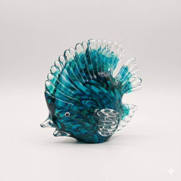 HAND BLOWN GLASS TROPICAL FISH