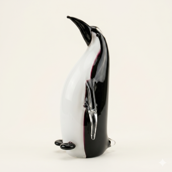 HAND BLOWN GLASS PENGUIN