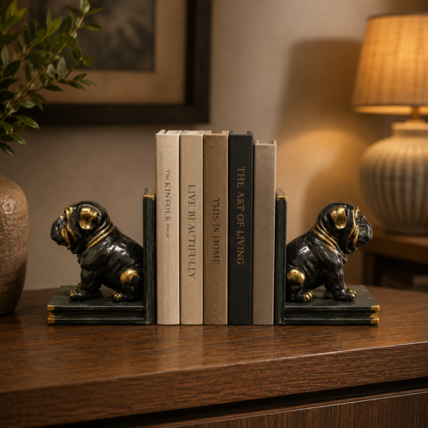 DOG BOOK ENDS