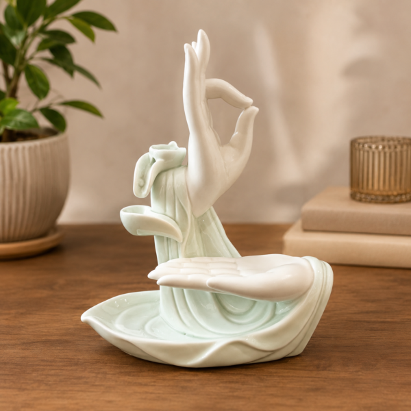 BUDDHA HAND BACKFLOW INCENSE BURNER