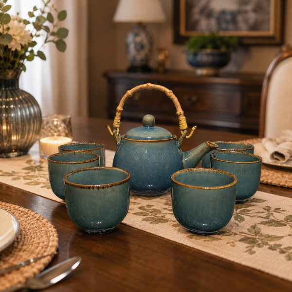 TEAPOT WITH 6 CUPS