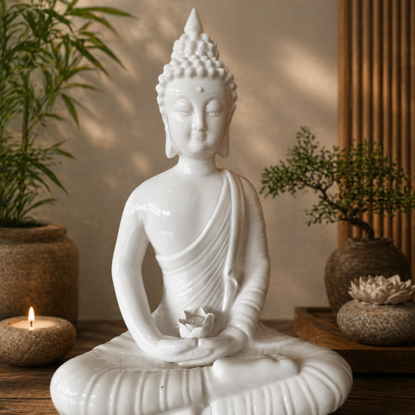 BUDDHA WITH LOTUS