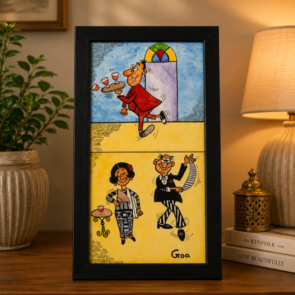 2 TILE PAINTING