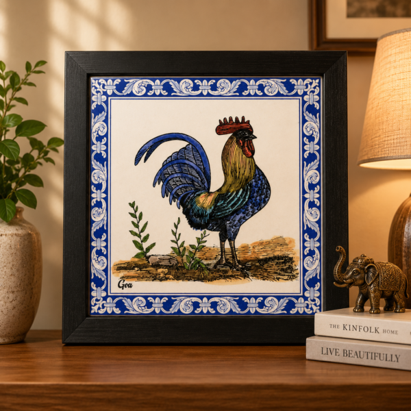 COLOURED ROOSTER